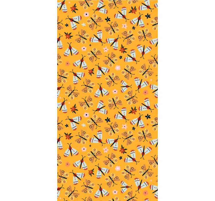 Tapeta do dětského pokoje v tradičním designu yello - TenStickers
