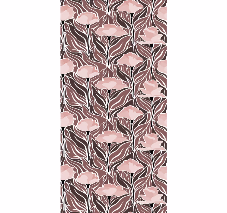 Tapeta pro chodby elegantní béžové vzory - TenStickers