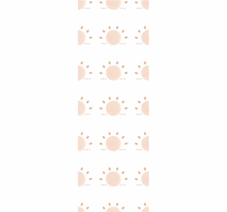 Severská tapeta abstraktní minimalistické slunce - TenStickers