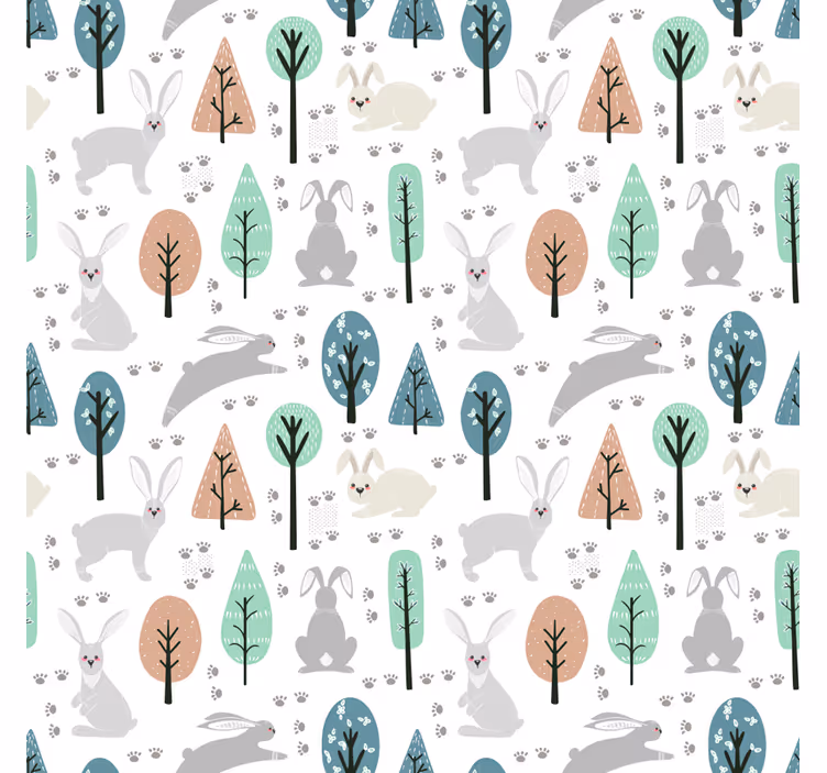 Severská tapeta lesní fauna - TenStickers