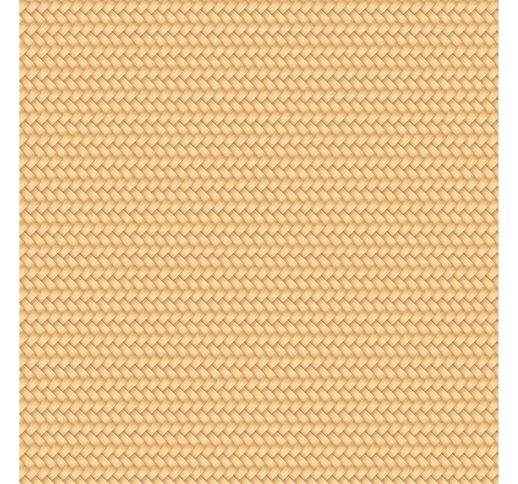 Tapeta do obývacího pokoje s texturou ratanu - TenStickers