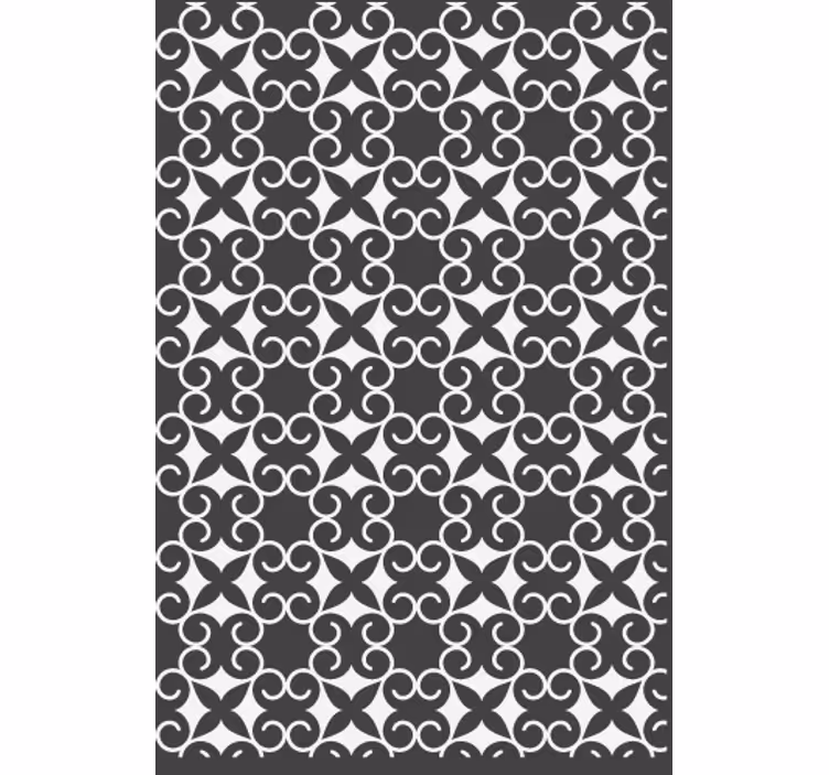 Tapeta do obývacího pokoje s elegantním vzorem - TenStickers