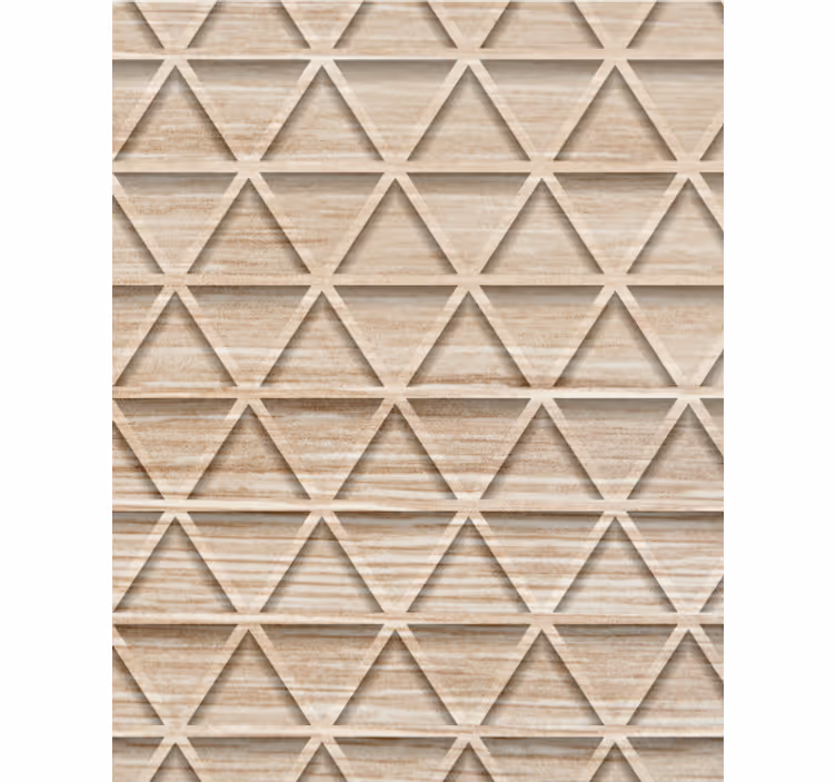 Tapeta do obývacího pokoje s geometrickým motivem - TenStickers
