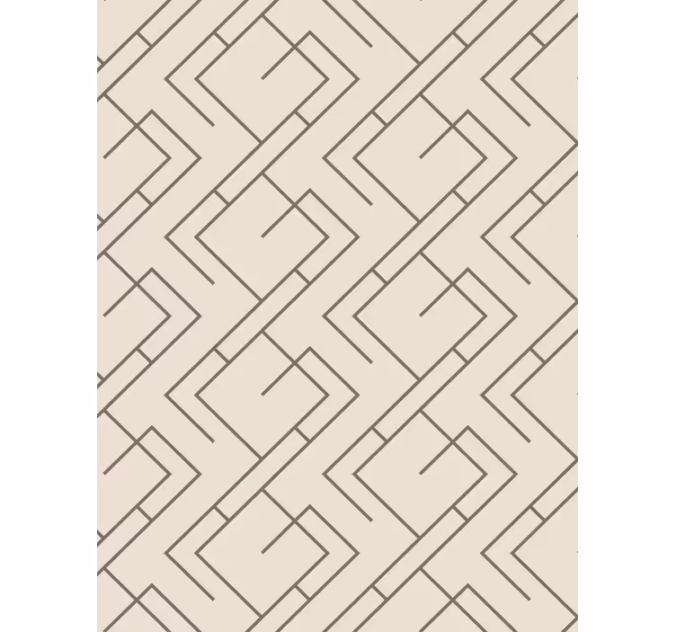 Geometrická tapeta stylový lineární vzor - TenStickers