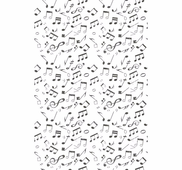 Kancelářská tapeta hudební noty - TenStickers