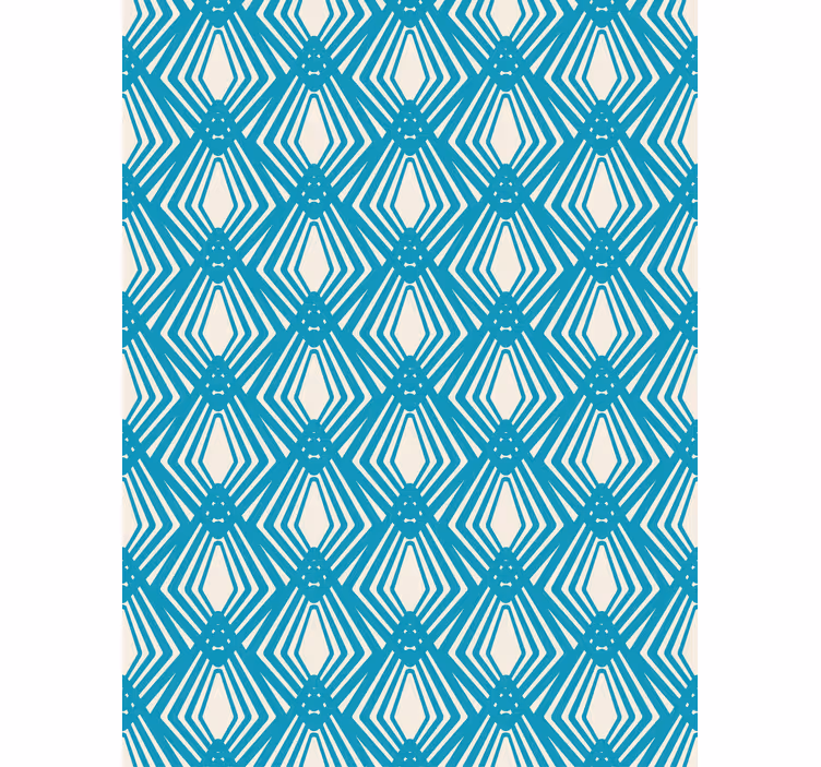 Moderní tapeta modrý abstraktní minimalistický design - TenStickers