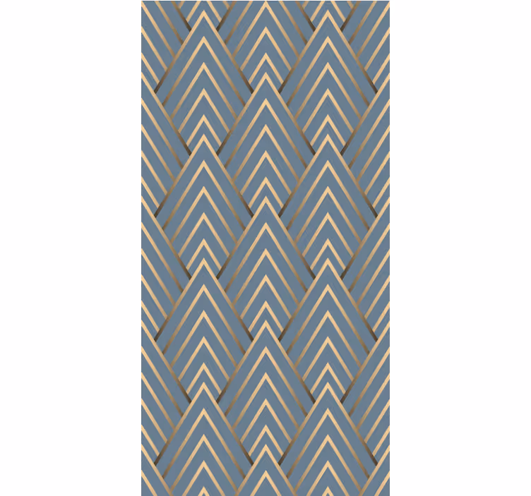 Moderní tapeta s elegantním geometrickým vzorem - TenStickers