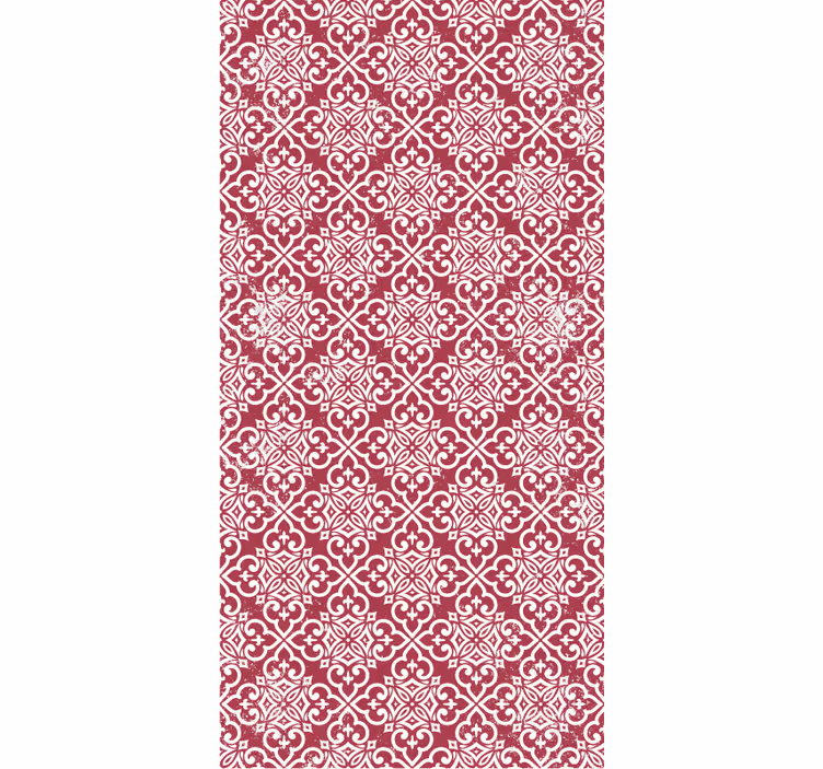 Kuchyňská tapeta marocká červená - TenStickers