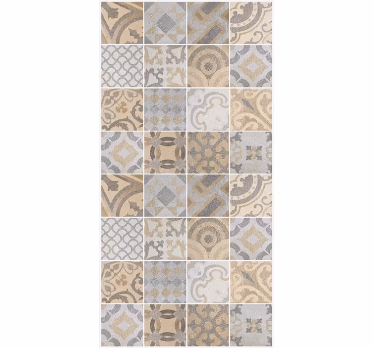 Kuchyňská tapeta cement "oranžový" - TenStickers
