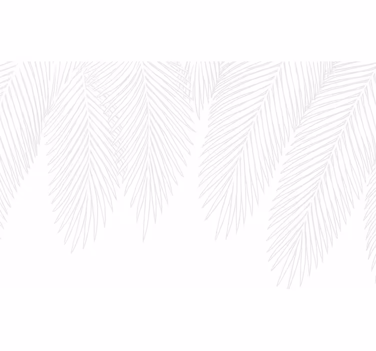 Tapeta do ložnice neutrální palma - TenStickers