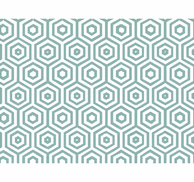 Tapeta do obývacího pokoje abstraktní geometrie - TenStickers