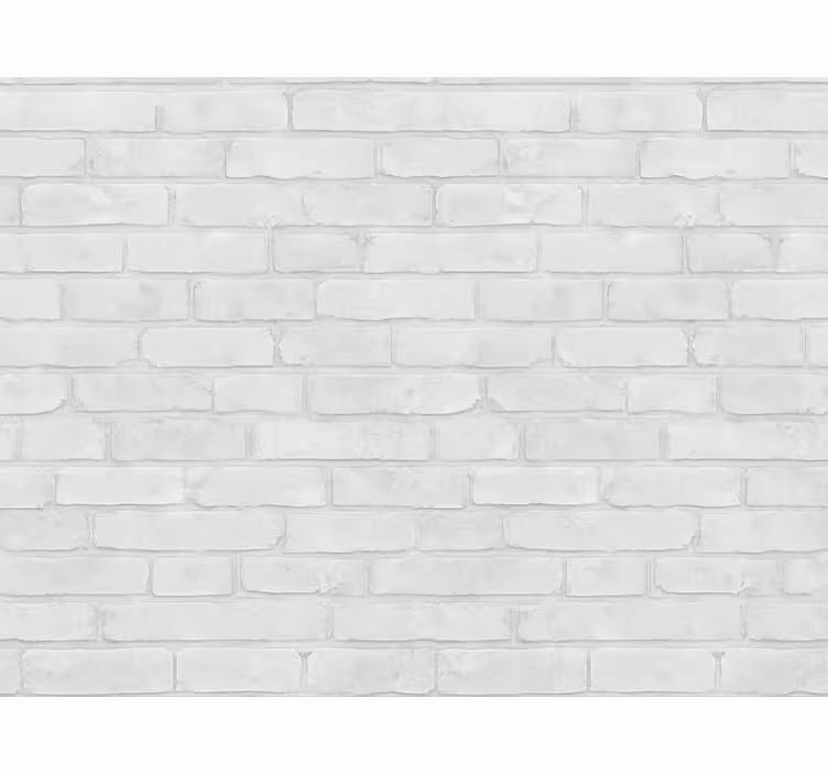 Cihlová tapeta bílá omítka v loftovém stylu - TenStickers