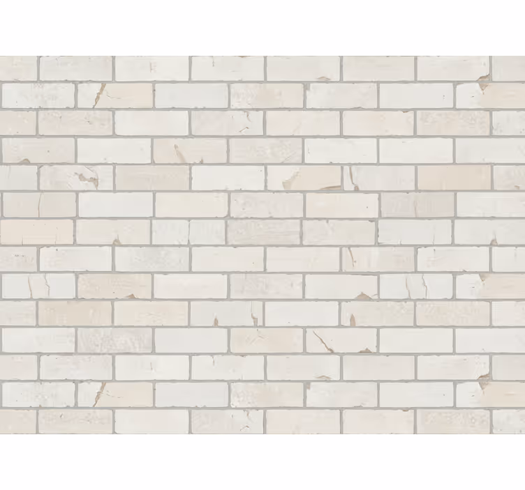 Průmyslové tapety světle barevné cihly - TenStickers