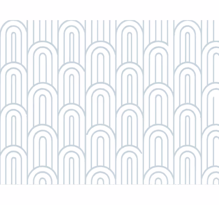 Geometrické tapety světlý a vzdušný modrý průchod - TenStickers