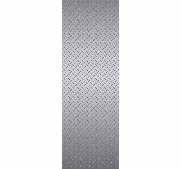 Tapeta s kovovým efektem nezničitelná ocelová textura - TenStickers