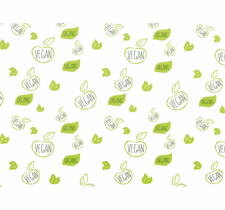 Bílá tapeta 100% veganská - TenStickers