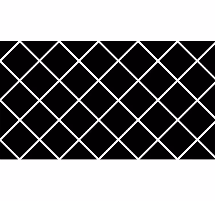 Černá tapeta s moderními geometrickými liniemi - TenStickers