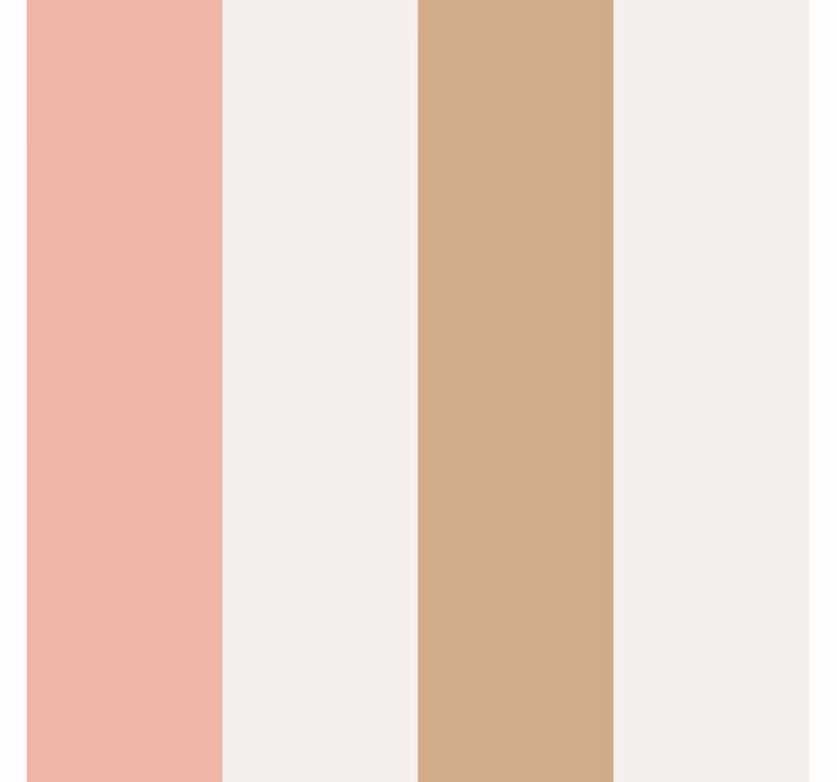 Tapeta se svislými pruhy v hnědé a růžové pastelu - TenStickers
