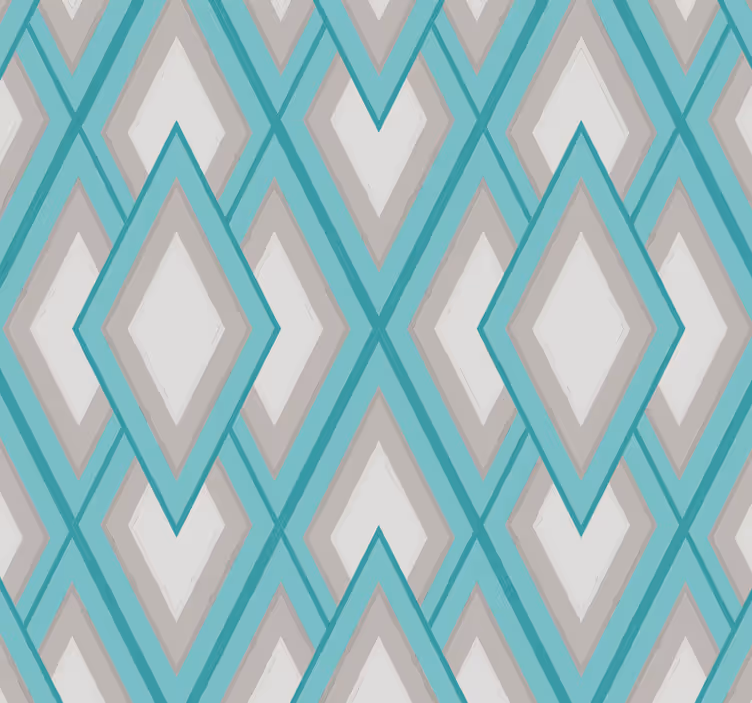 Trojúhelník tapeta s geometrickými vzory - TenStickers