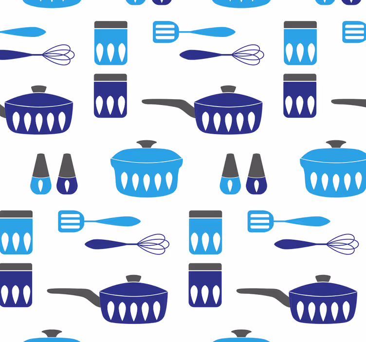Kuchyňské náčiní moderní tapeta - TenStickers