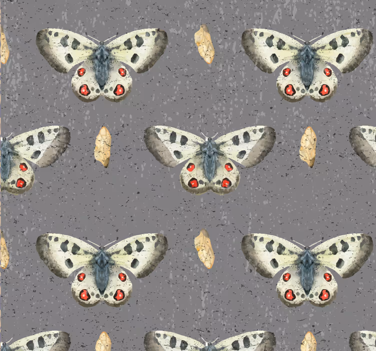 Motýli a konkrétní texturou tapeta - TenStickers
