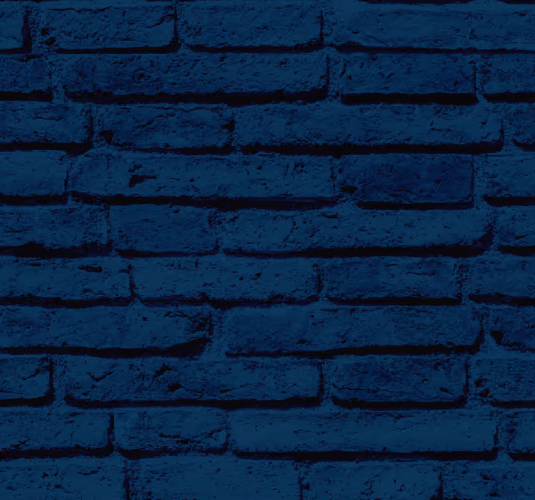 Modré texturované cihlové tapeta - TenStickers