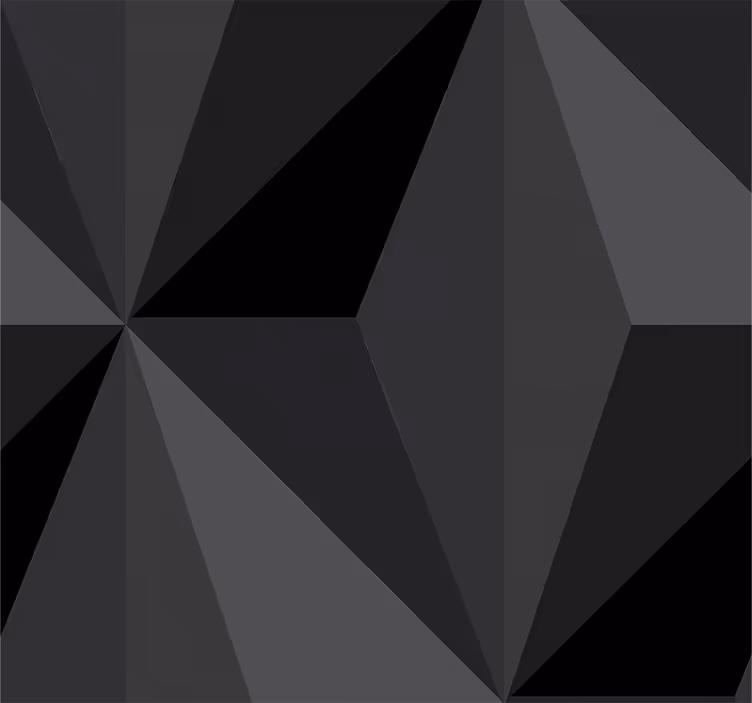 Geometrické trojúhelníky 3d trojúhelník tapeta - TenStickers