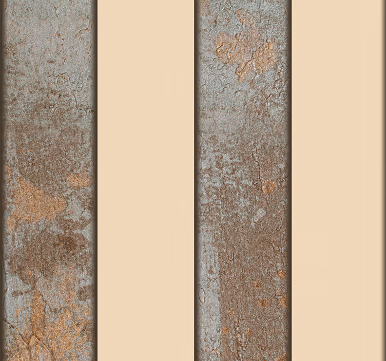 Styl betonové pruhované tapeta - TenStickers