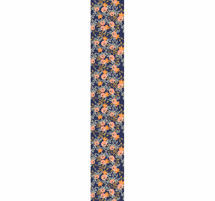 Elegance květu Květinový ornament tapeta - TenStickers