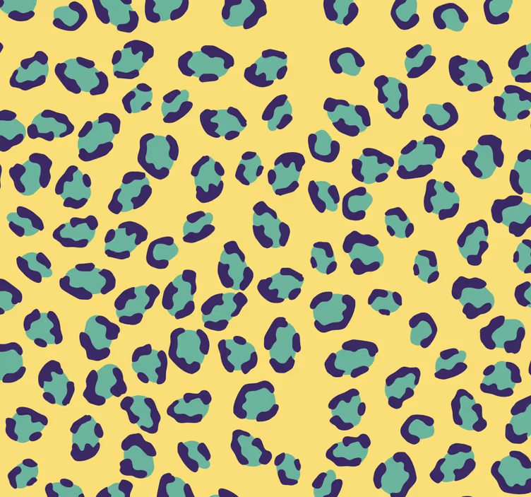 Motiv leopardí skvrny Leopardí tapeta - TenStickers