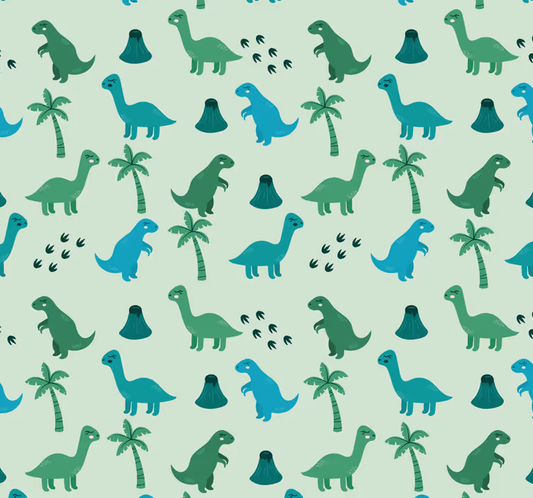 Motivy dinosaurů Dinosauři tapeta - TenStickers