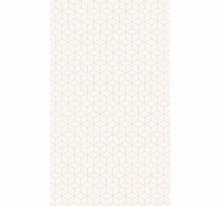 Moderní geometrická perspektiva nahá tapeta - TenStickers
