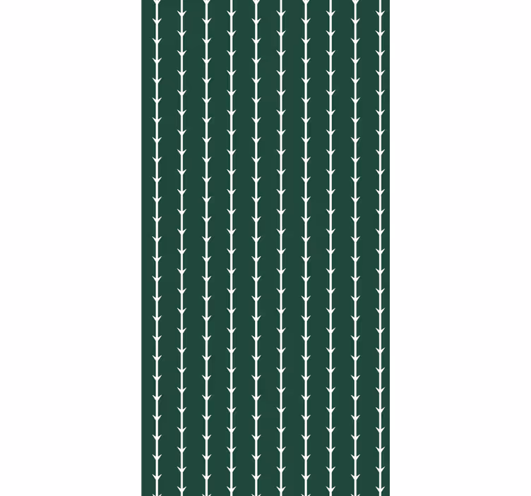 Geometrický bambusový design Geometrická tapeta - TenStickers