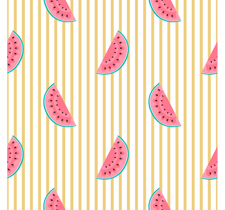 Meloun s pruhy moderní tapeta - TenStickers