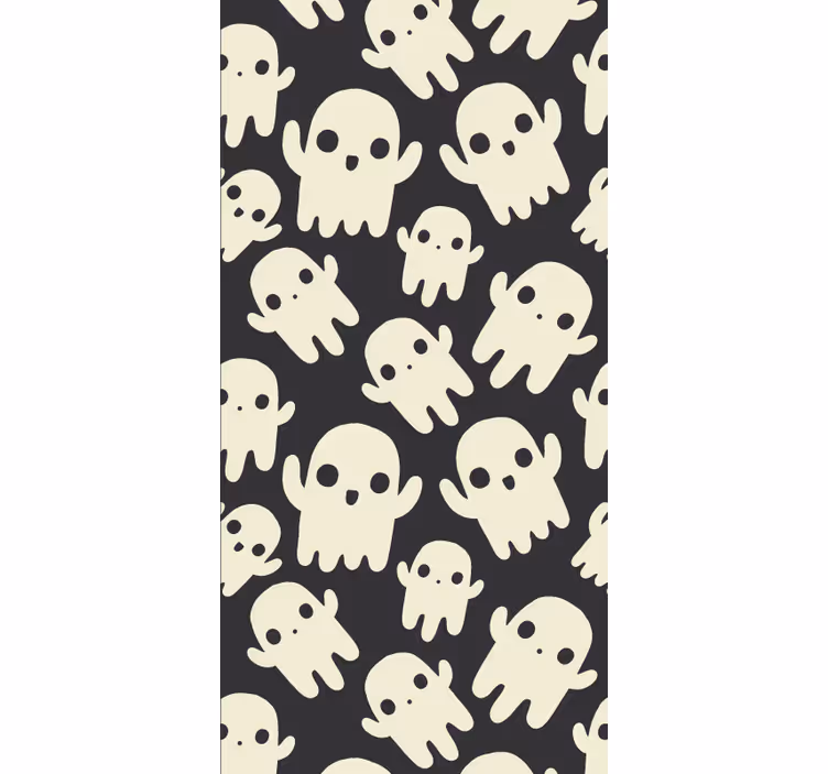 Duchové halloween tapeta - TenStickers
