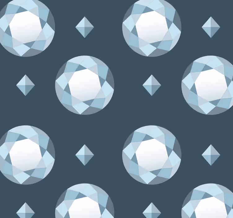 Diamantové slzy abstraktní tapeta - TenStickers