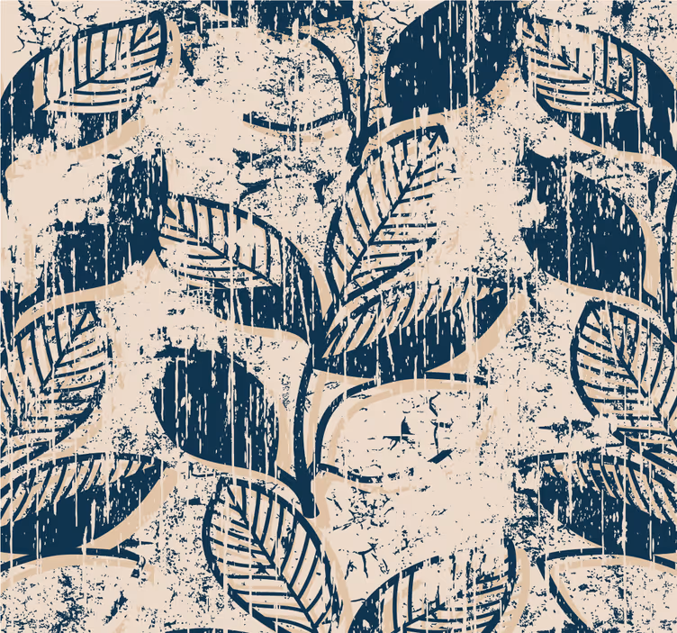 Grunge vintage vzor retro tapeta - TenStickers