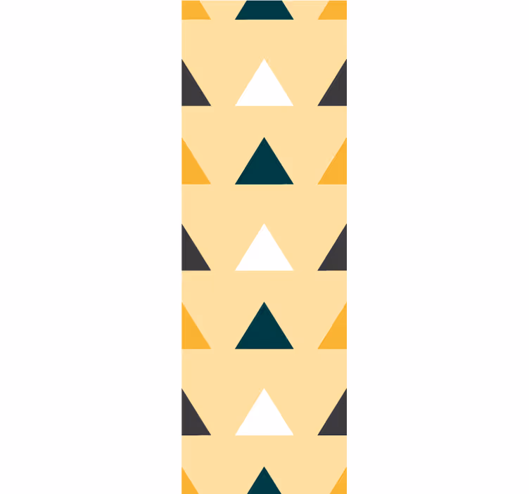 Geometrická triáda Geometrická tapeta - TenStickers