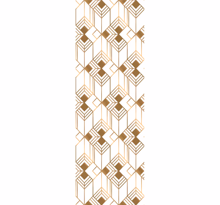 Geometrické linie umění pruhované tapeta - TenStickers