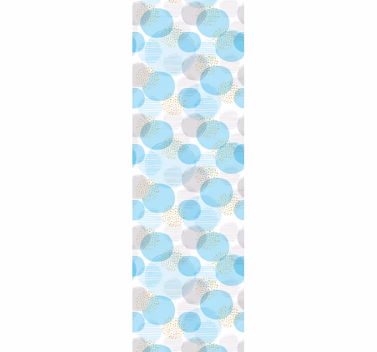 Geometrické pole bodů Geometrická tapeta - TenStickers