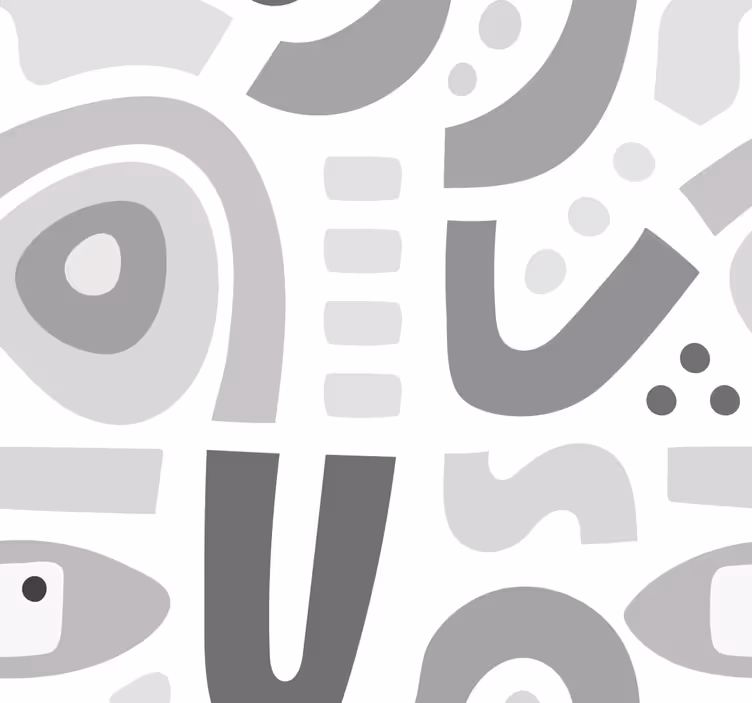 Abstraktní geometrické tvary Geometrická tapeta - TenStickers