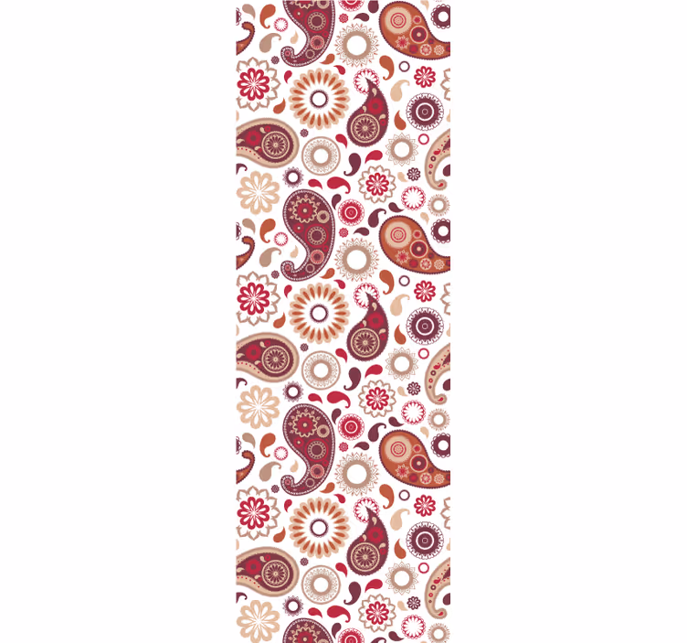 Paisley motiv Ozdobná tapeta - TenStickers