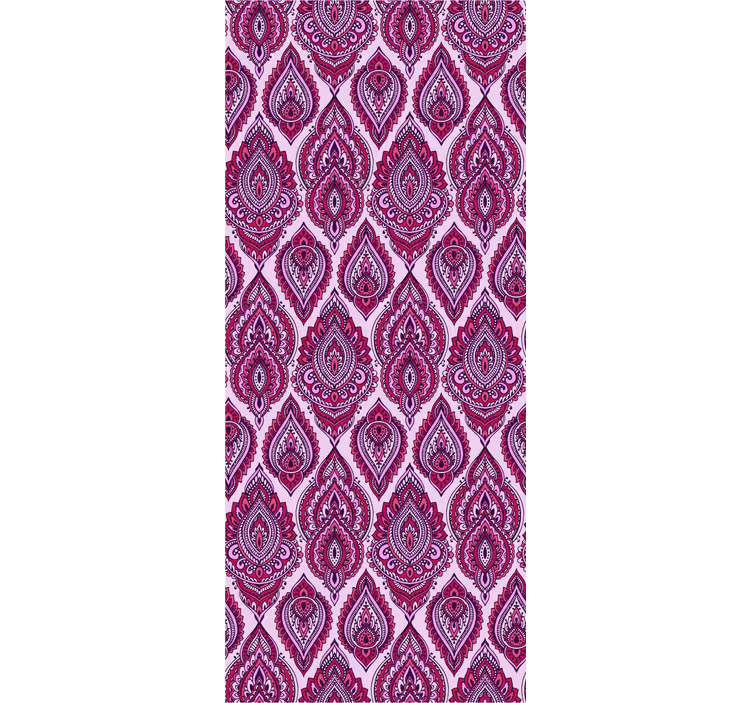 Ozdobený paisley Ozdobná tapeta - TenStickers