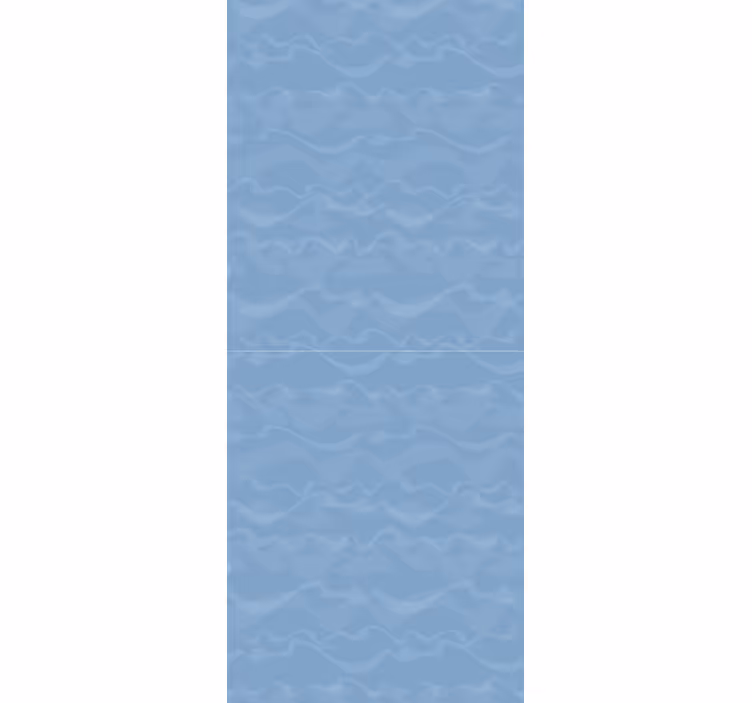 Abstraktní vlny Modrá tapeta - TenStickers