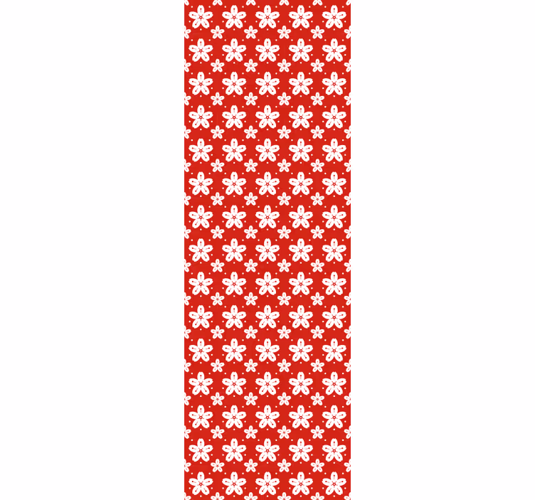 Starý styl japonské květinové tapeta - TenStickers