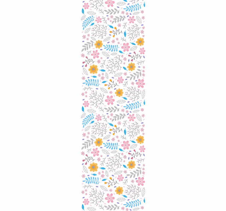 Květinový botanický výbuch květinová tapeta - TenStickers