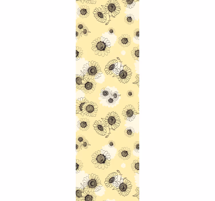 Květinové vzory květinová tapeta - TenStickers