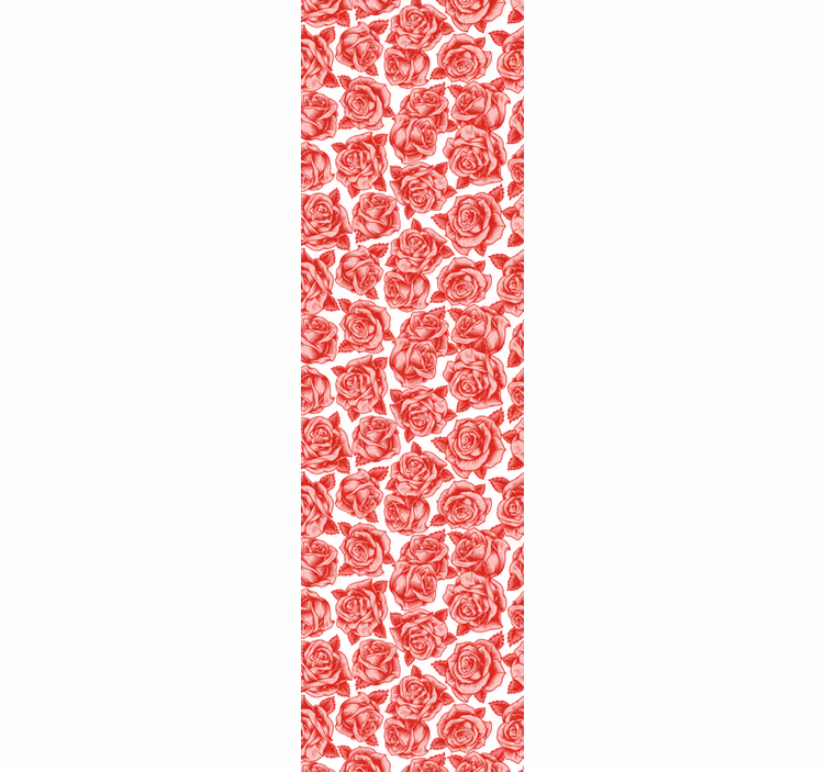 Elegance se vzorem růže květinová tapeta - TenStickers