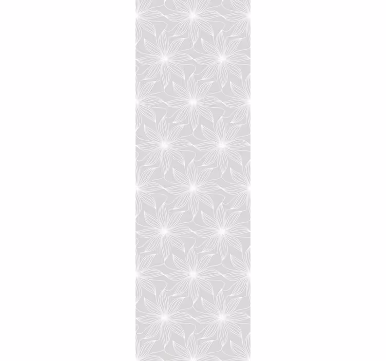 Elegantní velké květiny tapeta - TenStickers