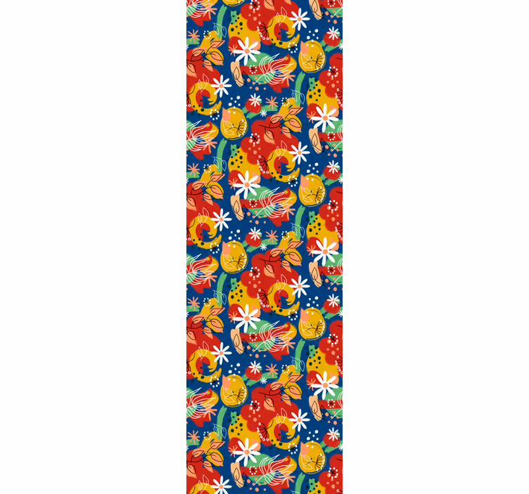 Ovocný střik Abstraktní tapeta - TenStickers